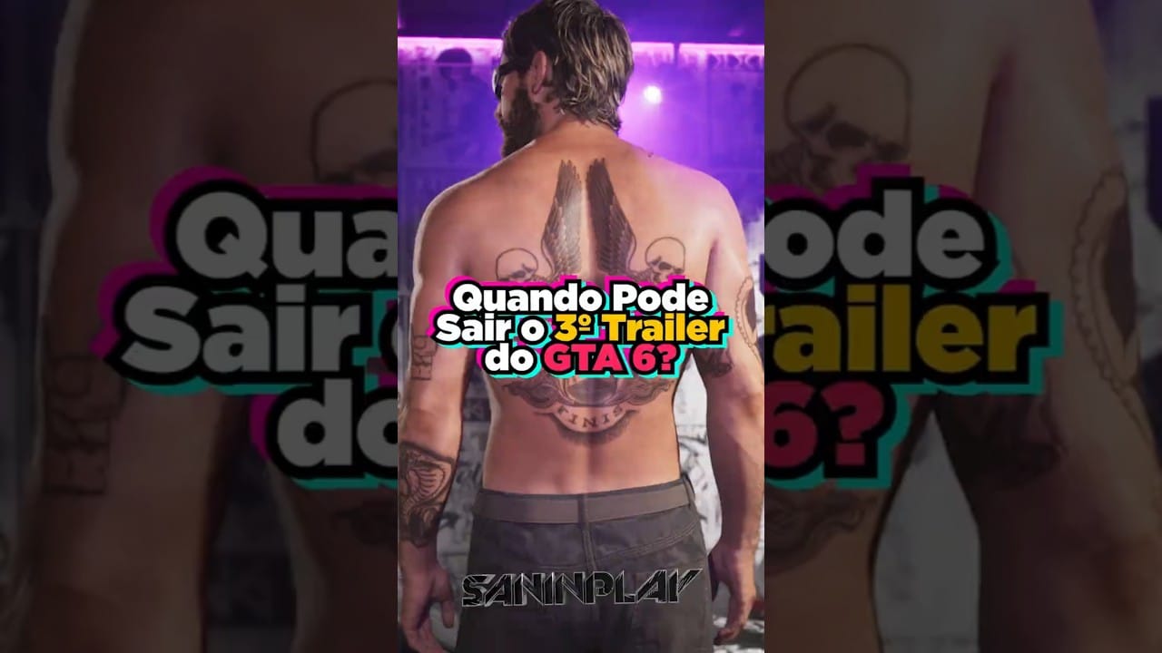 GTA 6: terceiro trailer pode chegar no final de julho de 2025