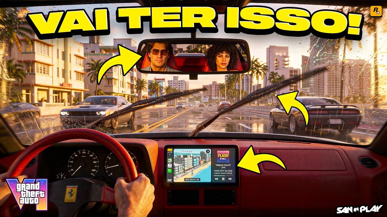 GTA 6: Os carros nunca mais serão os mesmos — e isso é incrível!