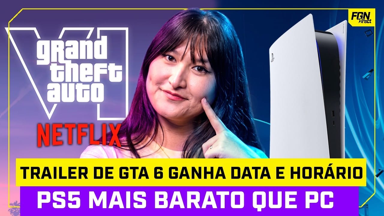 GTA 6: trailer marcado e Playstation 5 mais barato que PC? O que esperar